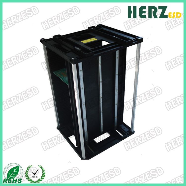 HZ-2601 Plastic Material ESD PCB Magazine Rack